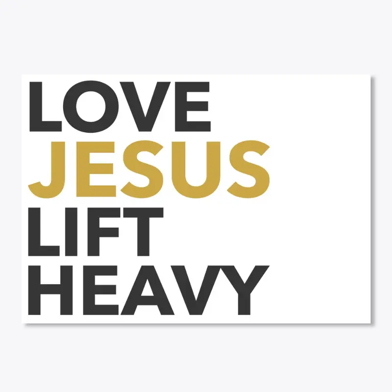 LJLH | Gold Stack Sticker